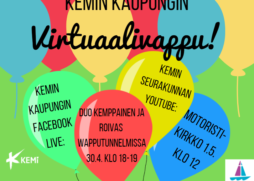 Kemin kaupungin virtuaalivappu | Kemi