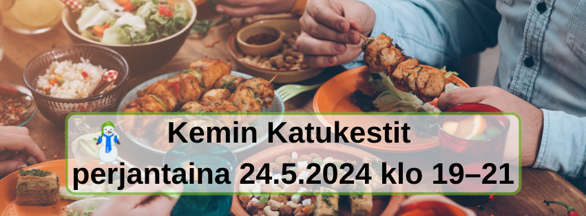 Kemin Katukestit perjantaina 24.5.2024.